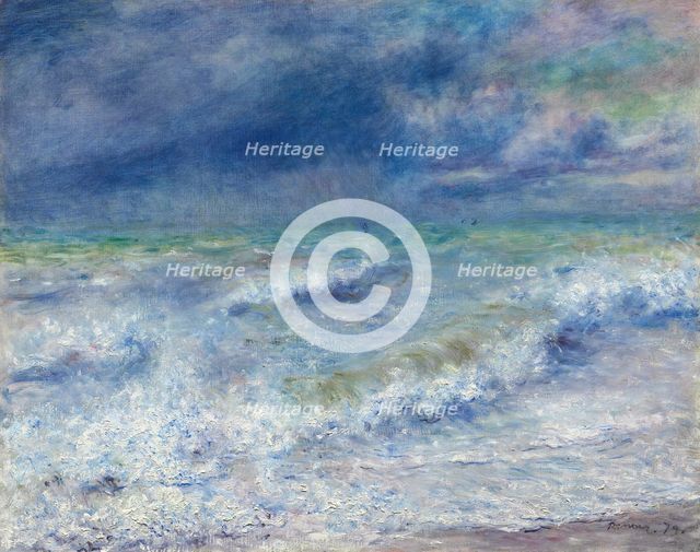 Seascape, 1879. Creator: Pierre-Auguste Renoir.