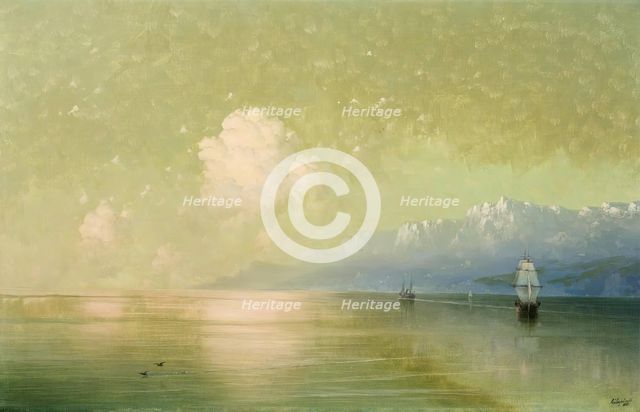 Seascape, 1885. Creator: Ivan Aivazovsky.