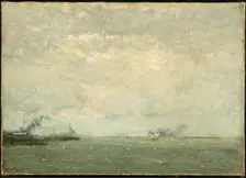 Seascape, 1892. Creator: Henry Ward Ranger (American, 1858-1916)