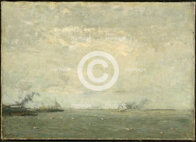 Seascape, 1892. Creator: Henry Ward Ranger (American, 1858-1916).