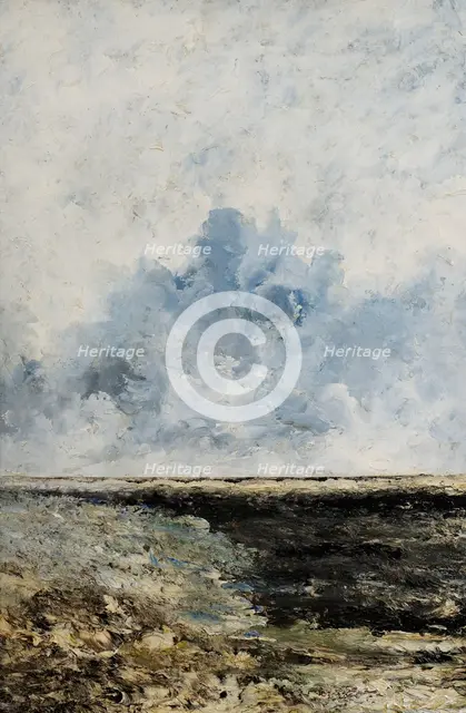 Seascape, 1894. Creator: August Strindberg.