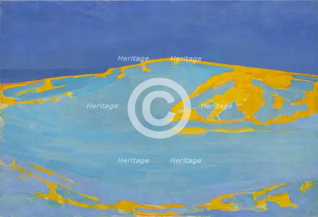 Seascape, 1909. Creator: Mondrian, Piet (1872-1944).