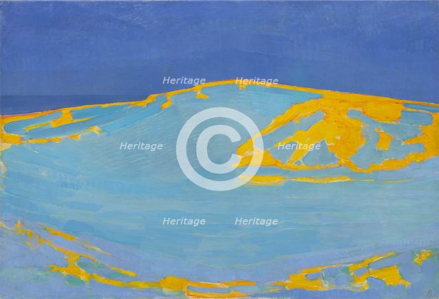 Seascape, 1909. Creator: Mondrian, Piet (1872-1944).