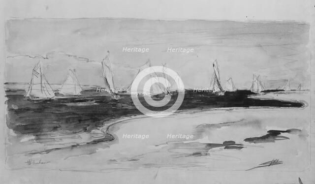 Seascape, . Creator: Walter Shirlaw.