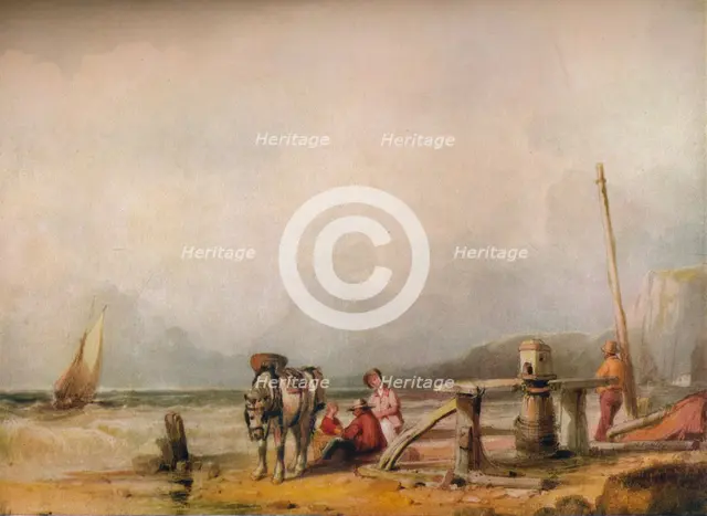 'Seascape', c1845. Artist: Edwin Aaron Penley.