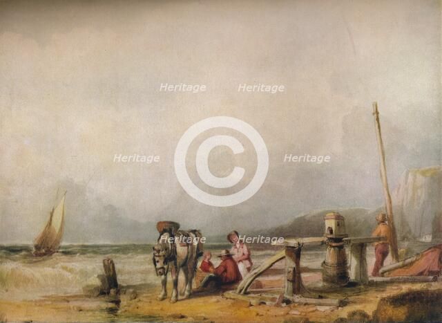 'Seascape', c1845. Artist: Edwin Aaron Penley.