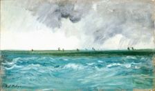 Seascape, c1870s. Creator: Karl Daubigny