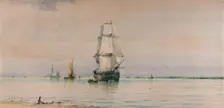 Seascape c1896. Artist: Albert Ernest Markes