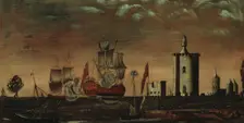 Seascape Fantasy, 1770-1800. Creator: Unknown
