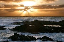 Seascape, Fuerteventura, Canary Islands. Creator: Peter Thompson
