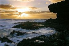 Seascape, Fuerteventura, Canary Islands. Creator: Peter Thompson