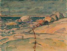 Seascape, late 19th-early 20th century. Creator: Armid Sandberg