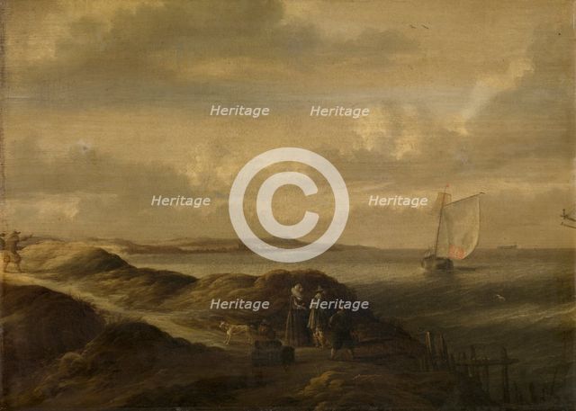 Seascape, mid-17th century. Creator: Bonaventura Peeters I.