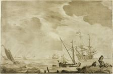 Seascape, n.d. Creator: Cornelis Ploos van Amstel