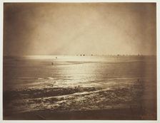Seascape, Normandy, 1856/57. Creator: Gustave Le Gray