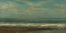 Seascape near Heijst, c.1868. Creator: Willem Roelofs