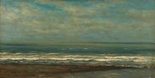 Seascape near Heijst, c.1868. Creator: Willem Roelofs