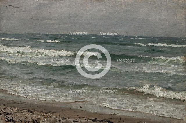 Seascape. Skagen, 1882. Creator: Peder Severin Kroyer.