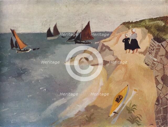 Seascape, Treboul, c1929, (1938). Artist: Christopher Wood