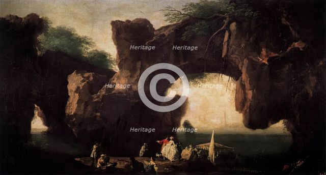 Seascape, View of Sorrento, 2nd half of 18th century. Creator: Claude-Joseph Vernet.