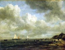 Seashore, 1676. Creator: Jacob van Ruisdael