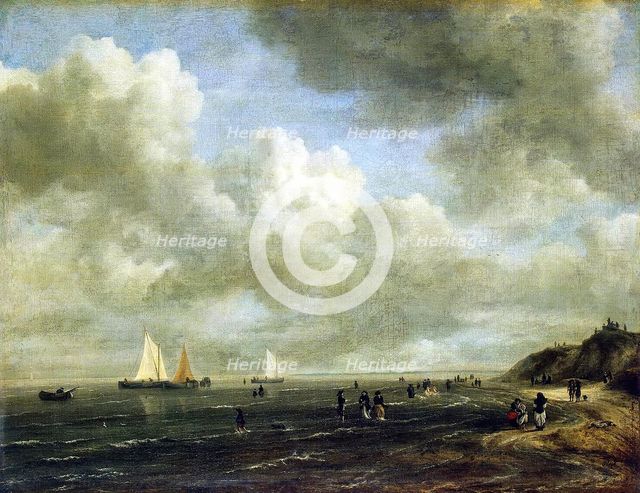 Seashore, 1676. Creator: Jacob van Ruisdael.
