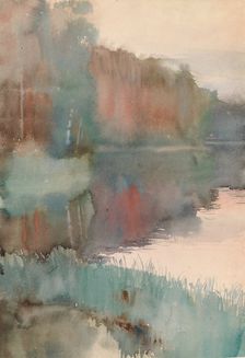 Seashore at Haikko in Autumn, c1892. Creator: Albert Edelfelt