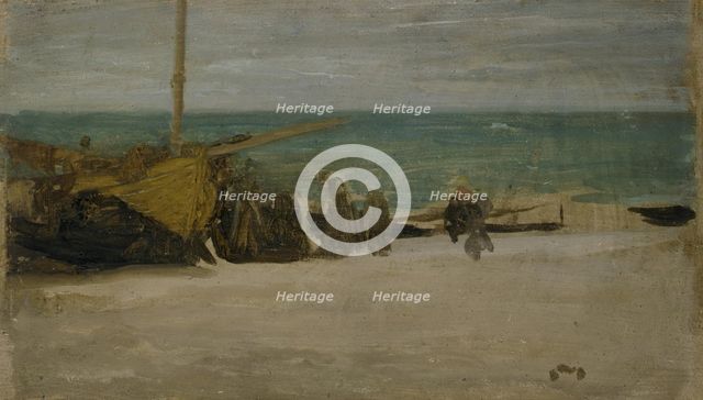 Seashore: Grey and Black, 1900. Creator: James Abbott McNeill Whistler.