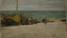 Seashore: Grey and Black, 1900. Creator: James Abbott McNeill Whistler