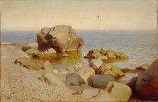 Seashore. The Crimea, 1886. Artist: Levitan, Isaak Ilyich (1860-1900)