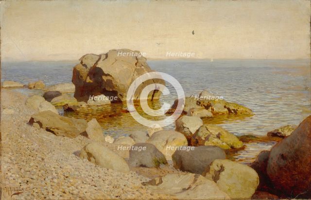 Seashore. The Crimea, 1886. Artist: Levitan, Isaak Ilyich (1860-1900)