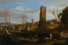 Seaside Landscape I, 1660. Creator: Adriaan van der Cabel