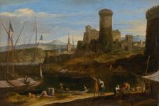 Seaside Landscape II, 1660. Creator: Adriaan van der Cabel