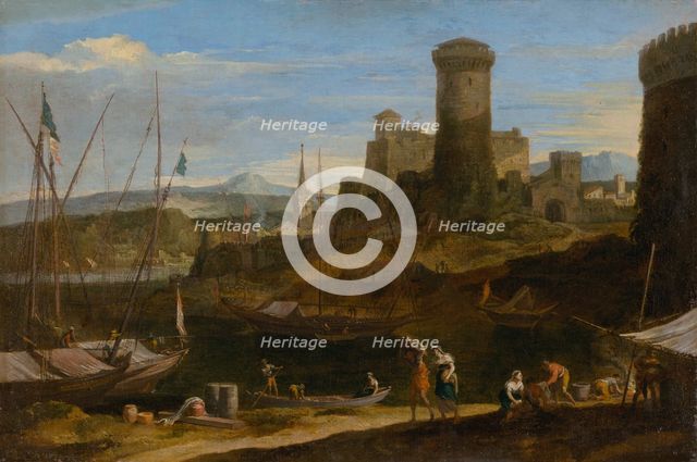 Seaside Landscape II, 1660. Creator: Adriaan van der Cabel.