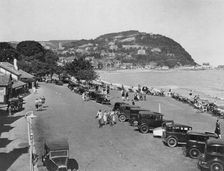 Seaside resort of Minehead, Somerset, early 1930s