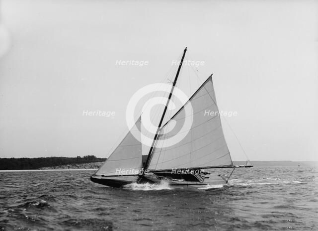 Seawanhaka, trial races, Oyster Bay, 1898 July 12, c1898 July 1. Creator: John S Johnston.