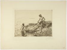 Seaward Skerries, 1913. Creator: Anders Leonard Zorn