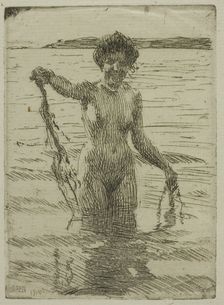 Seaweed, 1910. Creator: Anders Leonard Zorn