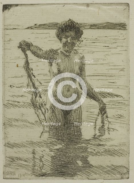 Seaweed, 1910. Creator: Anders Leonard Zorn.