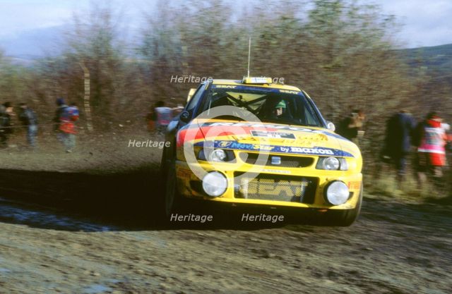 Seat wrc 1998 Network Q rally. H.Rovan Pera. Artist: Unknown.