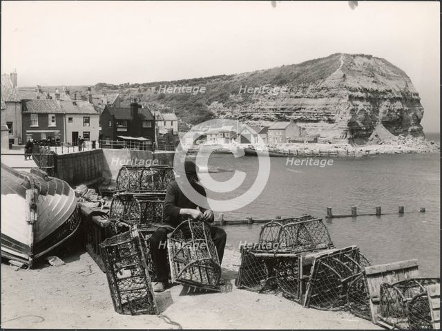 Seaton Garth, Staithes, Hinderwell, Scarborough, North Yorkshire, 1930s. Creator: J Dixon Scott.