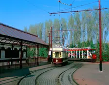 Seaton Terminus, Seaton Tramway, Devon. Creator: Peter Thompson