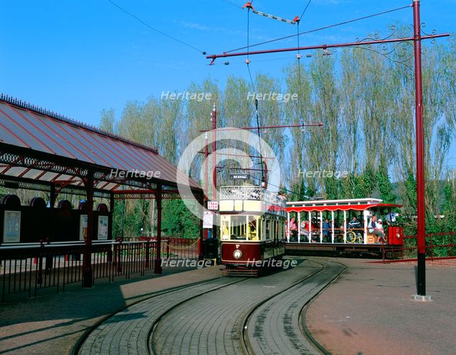Seaton Terminus, Seaton Tramway, Devon. Creator: Peter Thompson.