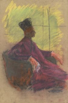 Seated, 1880/1880. Creator: Ladislav Mednyanszky