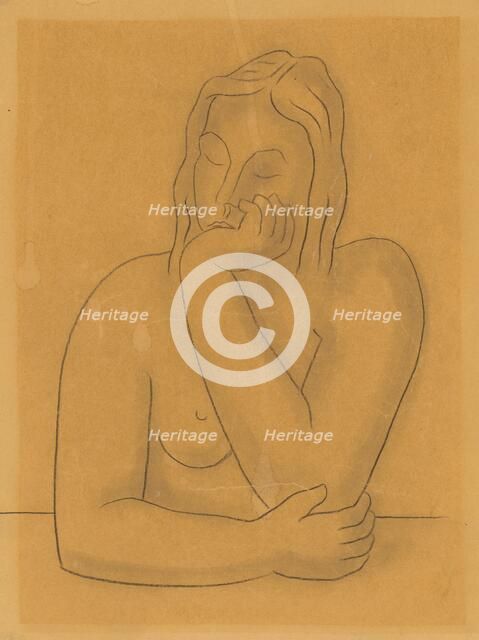 Seated, 1938-1945. Creator: Mikulas Galanda.