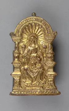 Seated Madonna and Child, 16th century. Creator: Unknown