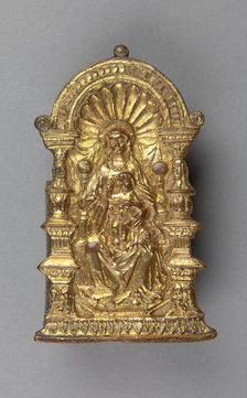 Seated Madonna and Child, 16th century. Creator: Unknown