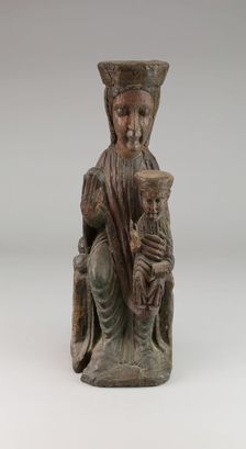 Seated Madonna and Child, 1300/1400 (?). Creator: Unknown