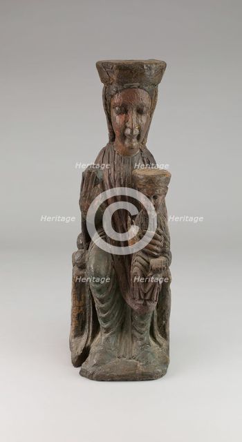 Seated Madonna and Child, 1300/1400 (?). Creator: Unknown.