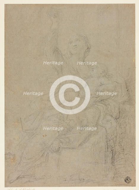 Seated Madonna and Child, n.d. Creator: Ciro Ferri.